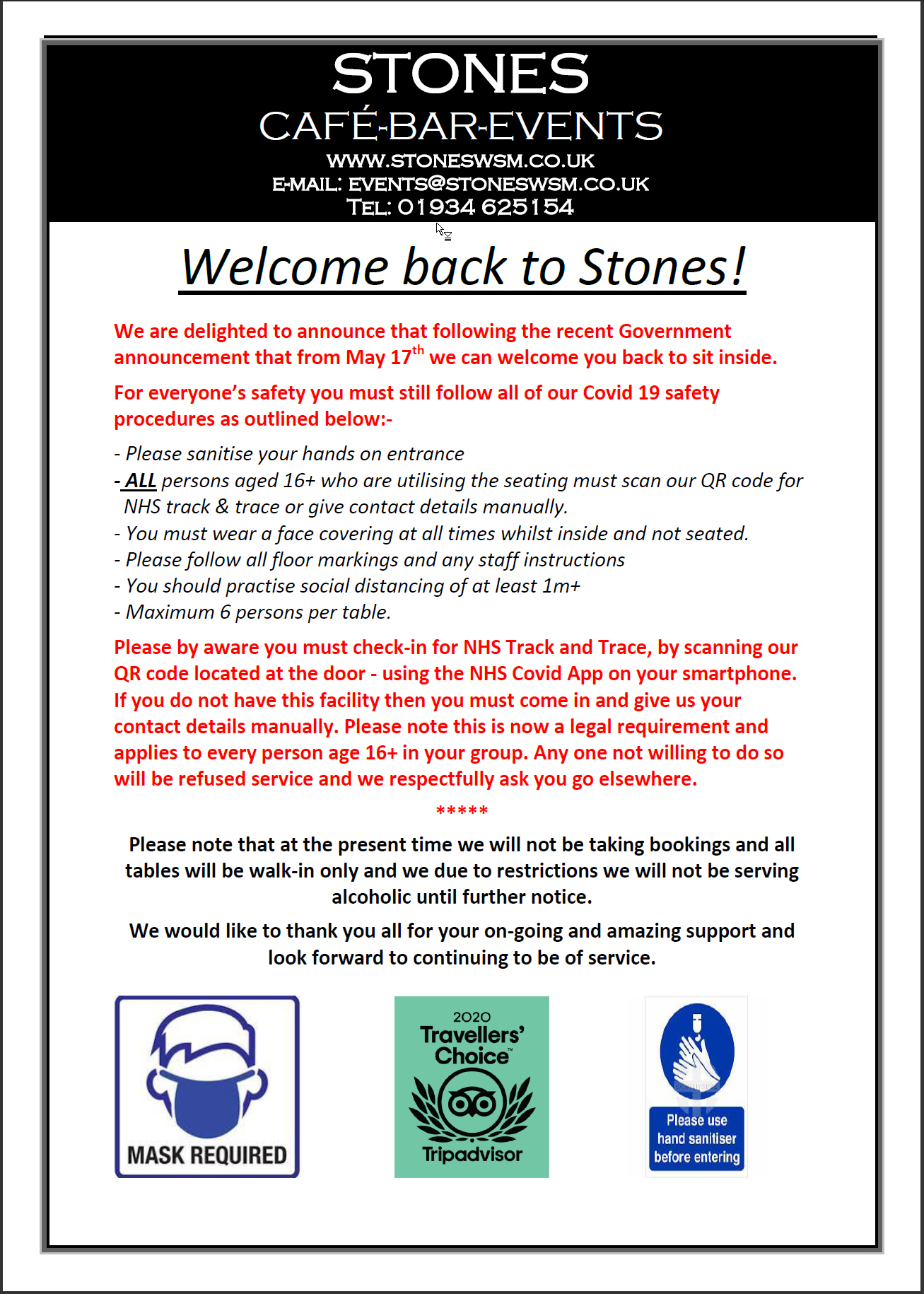 Welcome Back to Stones